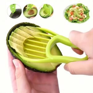1pc Avocado Fruit Separator, Multifunctional Avocado Slicer, Kiwi Fruit Digger, Dragonfruit Cutter, Creative Kitchen Gadget  Camping, Picnic Tool