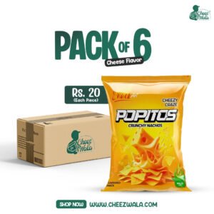 Sunny | Popitos Cheese 21gms (Rs.20) - Pack of 06