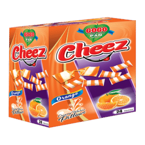 Gogo | Cheez Pillow Orange - Pack Of 36