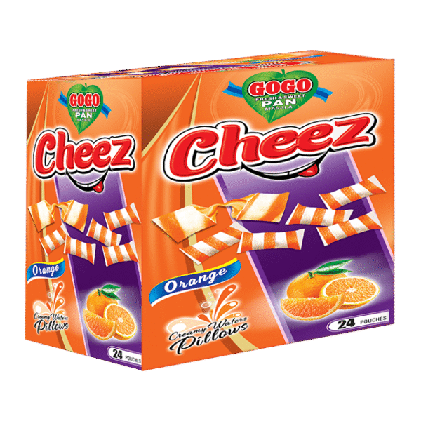 Gogo | Cheez Pillow Orange - Pack Of 36