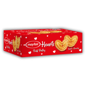 Mayfair | Hearts Puff Pastry - Pack Of 24