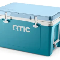 RTIC 52 QT Ultra-Light Hard-Sided Ice Chest Cooler, Fits 76 Cans, Deep Harbor/RTIC Ice - 图片 2