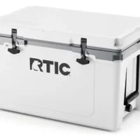 RTIC 52 QT Ultra-Light Hard-Sided Ice Chest Cooler, Fits 76 Cans, White & Grey - 图片 4