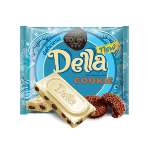 Toren | Della White Milk Chocolate with Cookie - Pack of 01