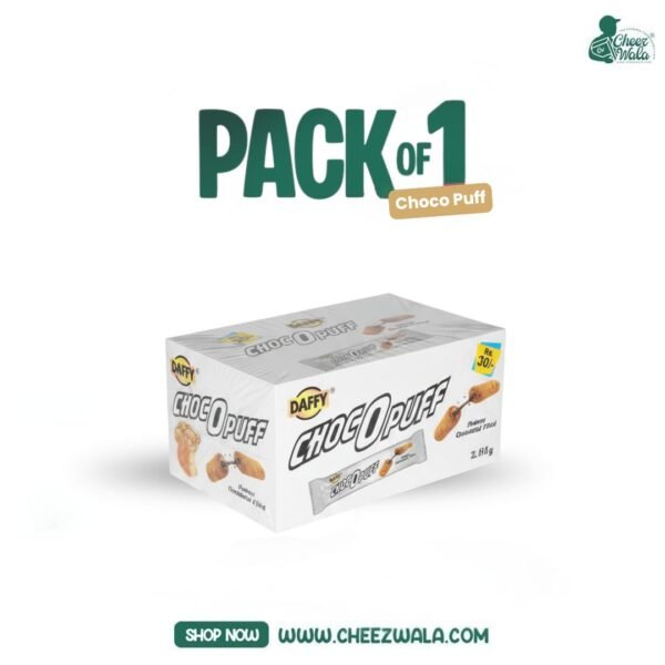 Daffy | Choco Puff Chocolate - Pack of 12 (Rs. 30)