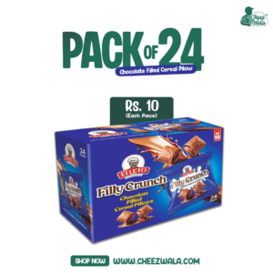Icy | Filly Crunch Chocolate Filled Cereal Pillow - Pack of 24 (Rs.10)
