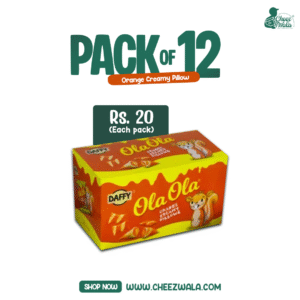 Daffy | Ola Ola Orange Pillow Wafer - Pack Of 12 (Rs.20)